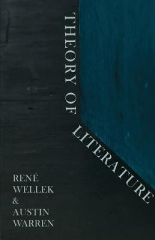 Книга Theory of Literature Rene Wellek