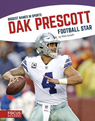 Książka Biggest Names in Sports: Dak Prescott, Football Star Matt Scheff