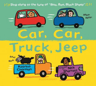Книга Car, Car, Truck, Jeep Katrina Charman