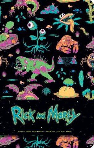 Könyv Rick and Morty Deluxe Hardcover Ruled Journal Insight Editions