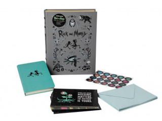 Nyomtatványok Rick and Morty Deluxe Note Card Set Insight Editions