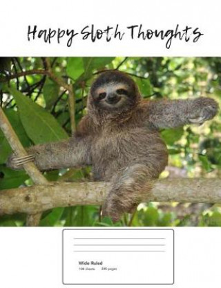 Knjiga Happy Sloth Thoughts (Vol. 1) Flippy Feathers