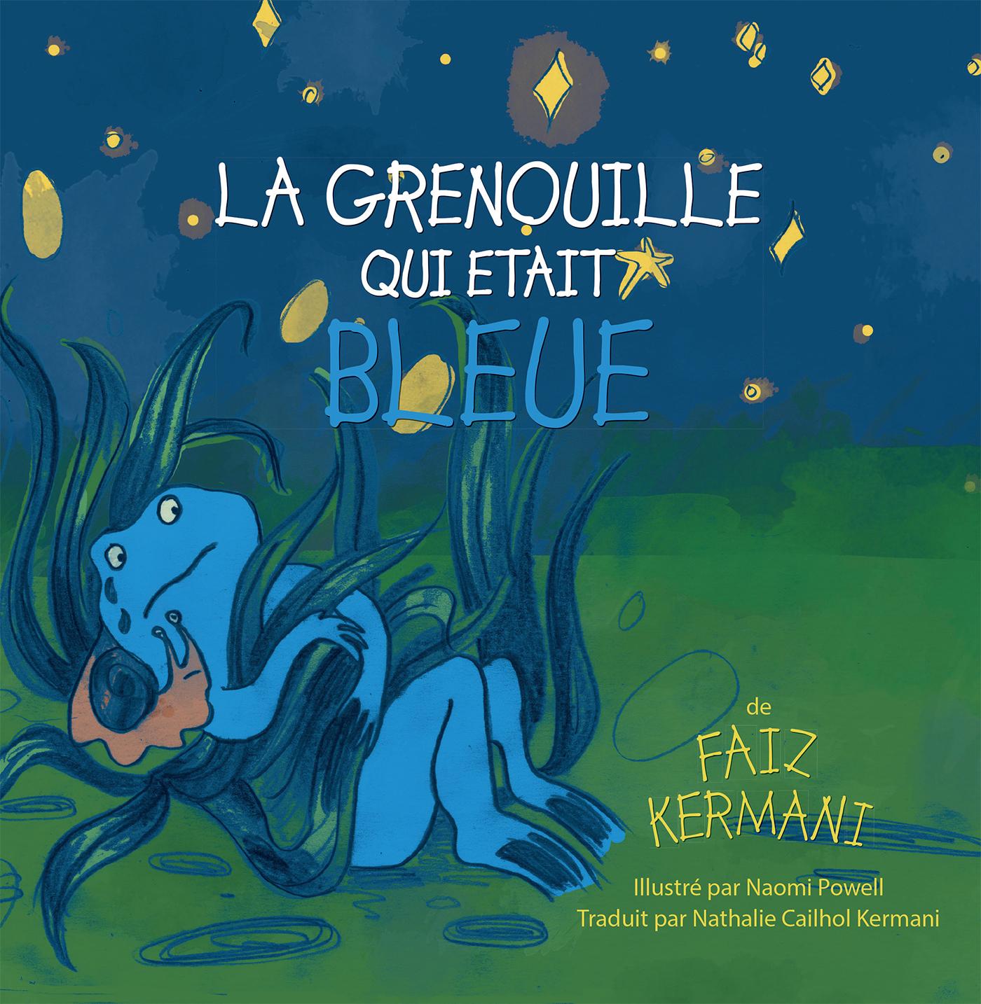 Carte La grenouille qui etait bleue Faiz Kermani