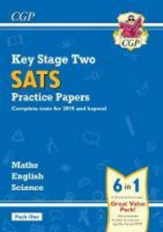 Carte New KS2 Complete SATS Practice Papers Pack 1: Science, Maths & English (for the 2023 tests) CGP Books