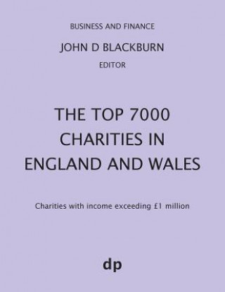 Carte Top 7000 Charities in England and Wales John D Blackburn