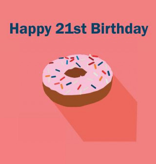 Buch Happy 21st Birthday Guest Book (Hardcover) Linzi Loveland