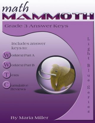 Книга Math Mammoth Grade 3 Answer Keys Maria Miller