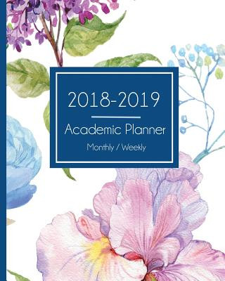 Knjiga Academic Monthly Planner 2018-2019 Dylanna Journals