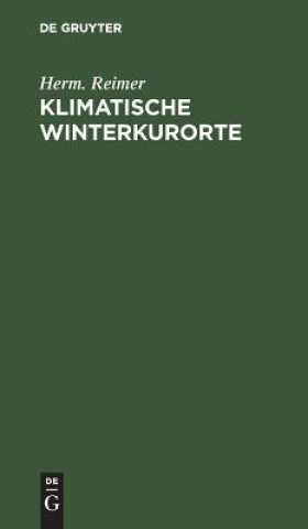 Książka Klimatische Winterkurorte Herm Reimer