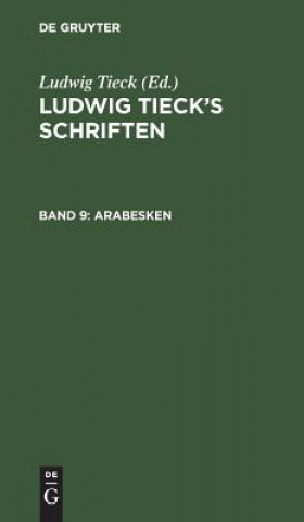 Buch Arabesken Ludwig Tieck