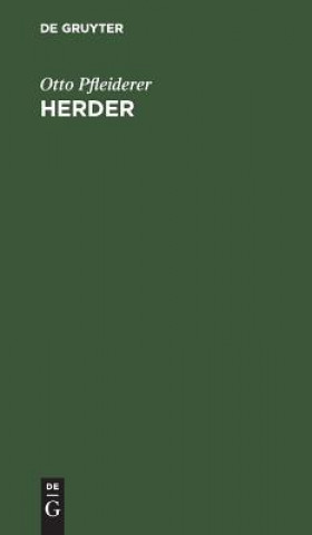 Knjiga Herder Otto Pfleiderer