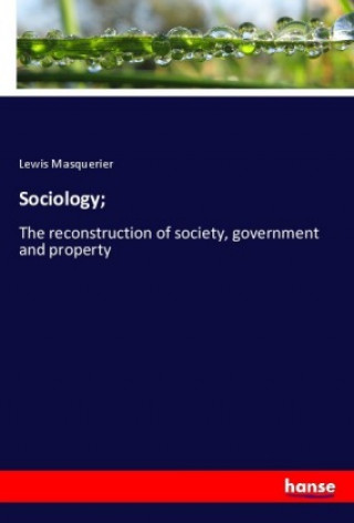 Kniha Sociology; Lewis Masquerier