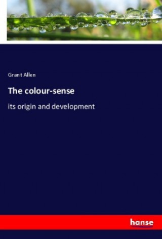 Book The colour-sense Grant Allen