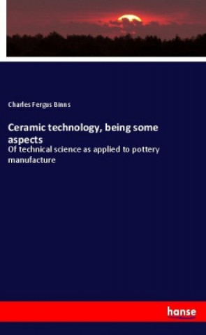 Livro Ceramic technology, being some aspects Charles Fergus Binns