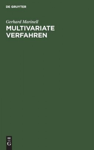 Book Multivariate Verfahren Gerhard Marinell