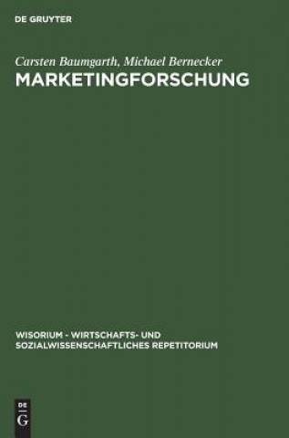 Knjiga Marketingforschung Carsten Baumgarth