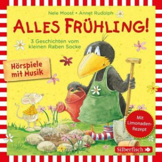Audio Alles Frühling!: Alles Freunde!, Alles wächst!, Alles gefärbt! (Kleiner Rabe Socke ) Nele Moost