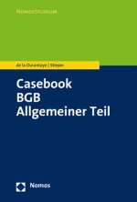 Carte Casebook BGB Allgemeiner Teil Malte Stieper
