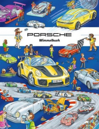 Könyv Porsche Wimmelbuch Stefan Lohr