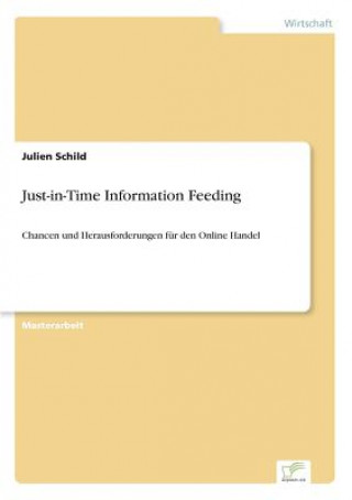 Könyv Just-in-Time Information Feeding Julien Schild