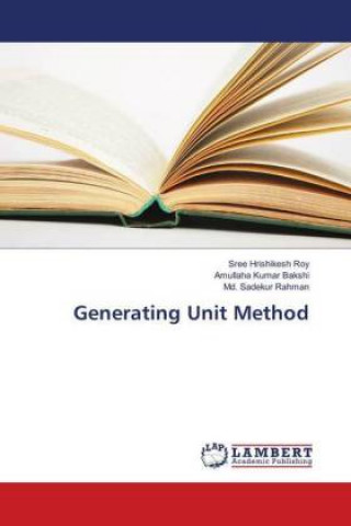 Książka Generating Unit Method Sree Hrishikesh Roy