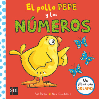 Könyv El pollo pepe y los numeros NICK DENCHFIELD