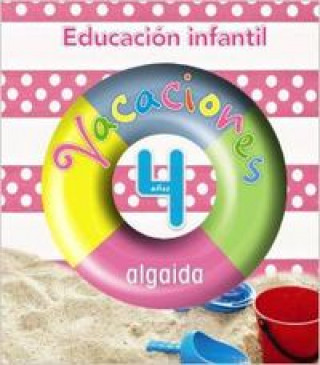 Kniha Vacaciones Algaida 4 años 
