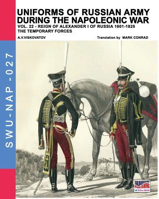 Książka Uniforms of Russian army during the Napoleonic war vol.22 Aleksandr Vasilevich Viskovatov