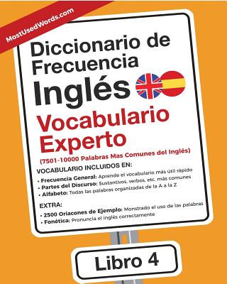 Könyv Diccionario de Frecuencia - Ingles - Vocabulario Experto Es Mostusedwords