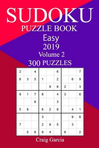 Kniha 300 Easy Sudoku Puzzle Book 2019 Craig Garcia