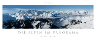 Календар/тефтер Die Alpen im Panorama - Immerwährender Magnum Kalender Rudolf Rother