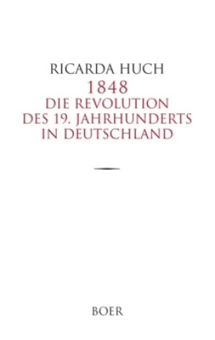 Buch 1848 Ricarda Huch