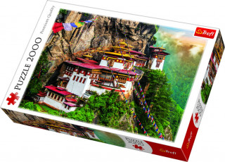 Joc / Jucărie Puzzle Tygrysie Gniazdo, Bhutan 2000 