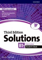 Carte SOLUTIONS INTERMEDIATE STUDENTS THIRD EDITION B1-B2 