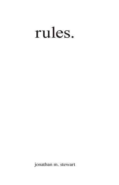 Knjiga rules. Jonathan M Stewart