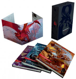 Book Dungeons & Dragons Core Rulebooks Gift Set Wizards RPG Team