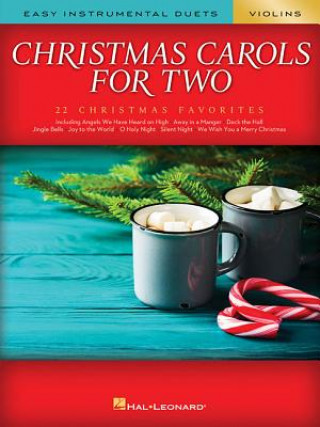 Libro Christmas Carols For Two Violins Hal Leonard