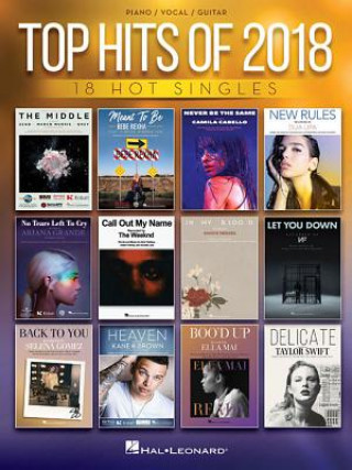 Książka Top Hits of 2018: 18 Hot Singles Hal Leonard Corp.