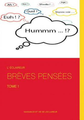 Kniha Breves pensees L'Eclaireur