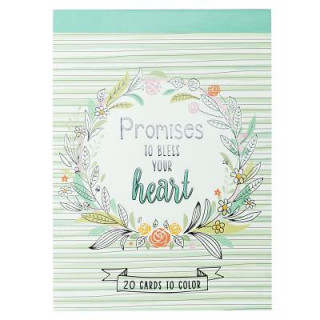 Carte Coloring Cards Promises to Ble Christian Art Gifts