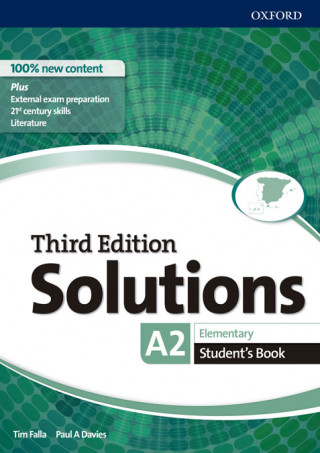 Книга SOLUTIONS ELEMENTARY STUDENT'S BOOK 3ED 