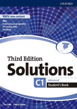 Книга SOLUTIONS ADVANCED STUDENT'S 3ªED 