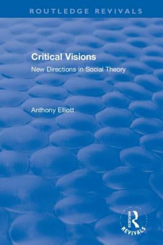 Knjiga Critical Visions Anthony Elliott