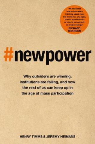 Kniha New Power Jeremy Heimans