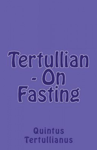 Knjiga On Fasting Tertullian
