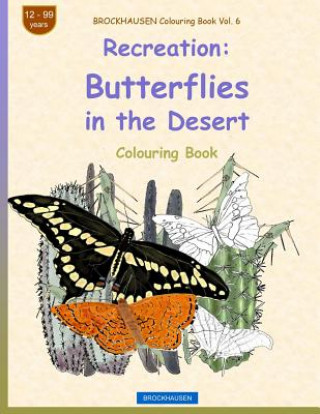 Książka BROCKHAUSEN Colouring Book Vol. 6 - Recreation: Butterflies in the Desert Dortje Golldack