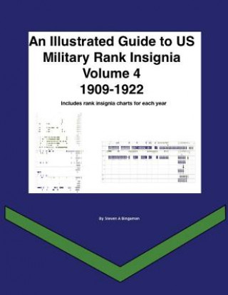 Kniha An Illustrated Guide to US Military Rank Insignia Volume 4 1909-1922 Steven A Bingaman