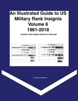 Kniha An Illustrated Guide to US Military Rank Insignia Volume 6 1961-2018 Steven A Bingaman