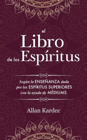 Carte Libro de los Espiritus Allan Kardec