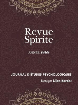 Carte Revue Spirite (Ann e 1868) Allan Kardec